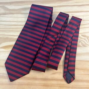 *2/$20* Brooks Brothers BFS Red and Blue Striped Silk Tie